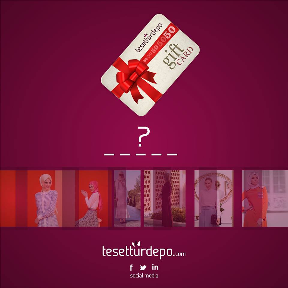 TesetturDepo'da Yarışma Heyecanı.. Facebook sayfamızdan takip edin hediyeleri kaçırmayın...

facebook.com/pages/Tesett%C…