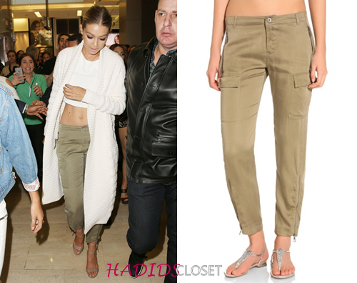 Hadidscloset On Twitter Gigi Hadid Wearing At Guess Ombra