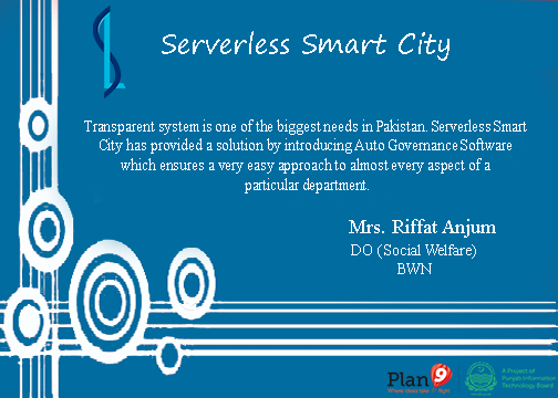 SLSCity's tweet photo. It feels good to be appraised.
Review by Mrs. Riffat Anjum #ServerlessSmartCity #AcceleratingYourGrowth http://t.co/N3WROc10Hf