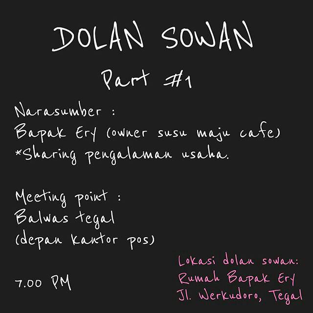 Yg minat dengan dunia usaha/pengen buka usaha, yuk bareng2 belajar >>>>> "<a href="/kumpulbakulTGL/">KUMPUL BAKUL TEGAL </a>: #DolanSowan "