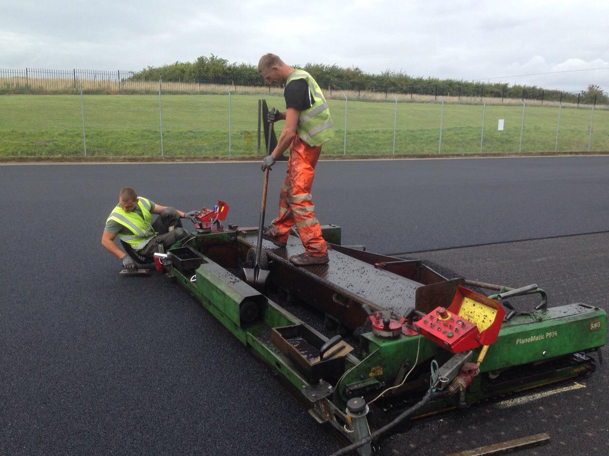 PlaydeckUk's tweet image. Installing a shockpad in Lancaster,