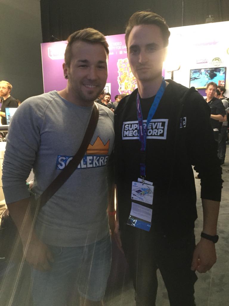 Bester Mann !! ^^ :)) #gamescom 2015 # twitch