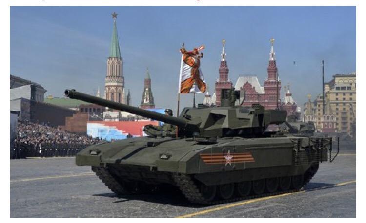 "Russia reveals new 'invisible' tanks during military parade" (Daily Mail). I must have special powers...