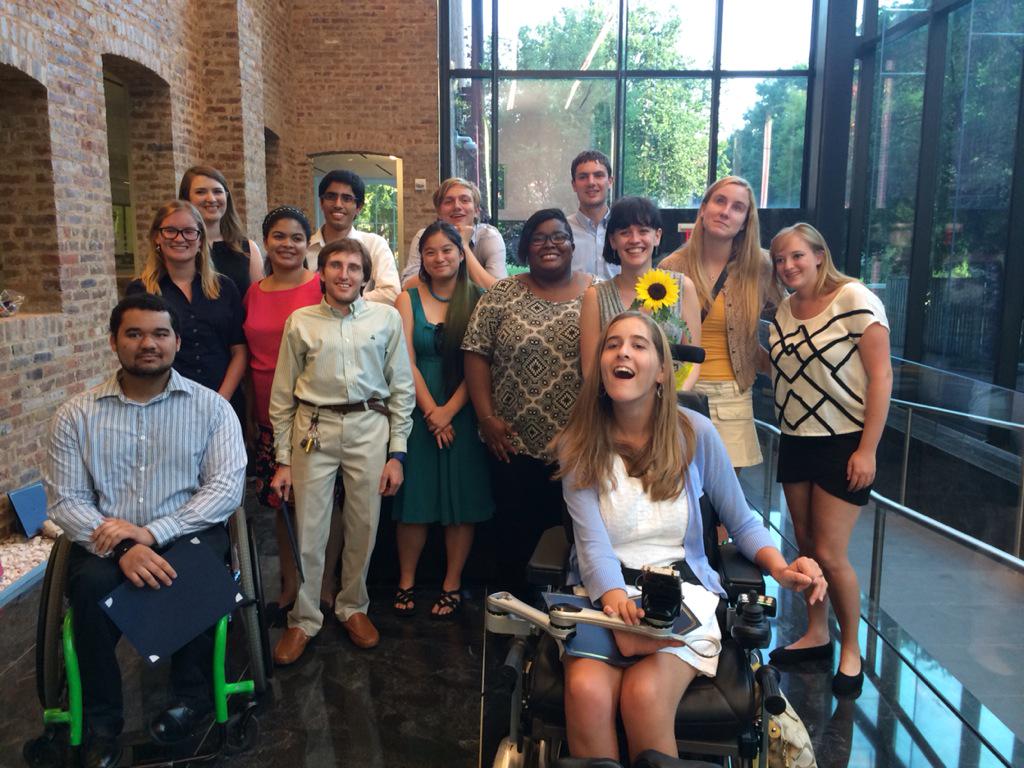 NJDC07's tweet photo. ADVOCATES: CONGRATULATIONS to this year's @AAPD Interns! You are FABULOUS #GenerationADA So PROUD of you! #LEADON http://t.co/zXrHNjCg7T