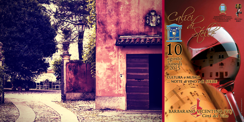IlCollediGa's tweet photo. A #calicidistelle Barbarano vicentino (VI) 10.08 ci saremo anche noi! Vi aspettiamo #winelovers #wine #CollediGa http://t.co/yqmkfNQbCO