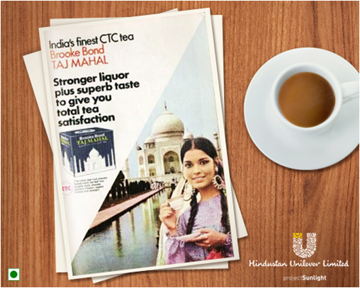 HUL_News's tweet photo. Here is the scintillating Zeenat Aman changing the way India saw tea drinking back in 1972 #TBThursday http://t.co/pfeHJKxJMP