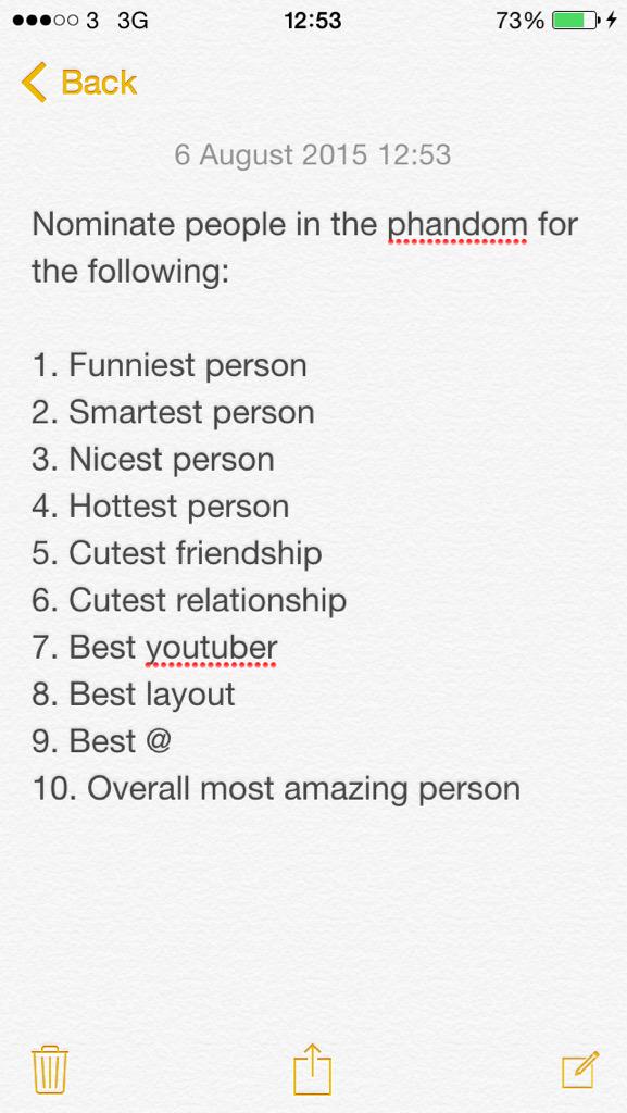 Phan_Awards's tweet photo. hii, I'm hoping to cheer peeps up after the crappy ballot results!! Please RT and nominate people :) http://t.co/jxRqWJz8cK