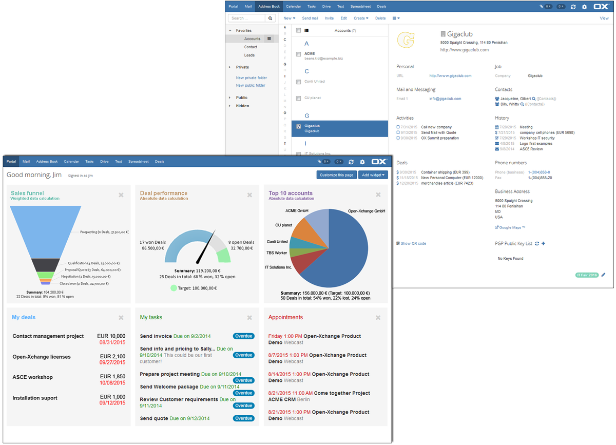 Open Xchange On Twitter Ox Will Launch Crm Module Ox Deals At Oxs15 October 8 Berlin Http T Co I7wyo2ocof Http T Co 4d2joc03vr
