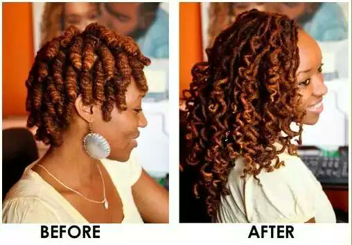 AbujaLocs On Wheels on X: Air drying is so much healthier for your locs/hair.  So opting for a 2 for 1 style is better. Like pipe cleaner curls   / X
