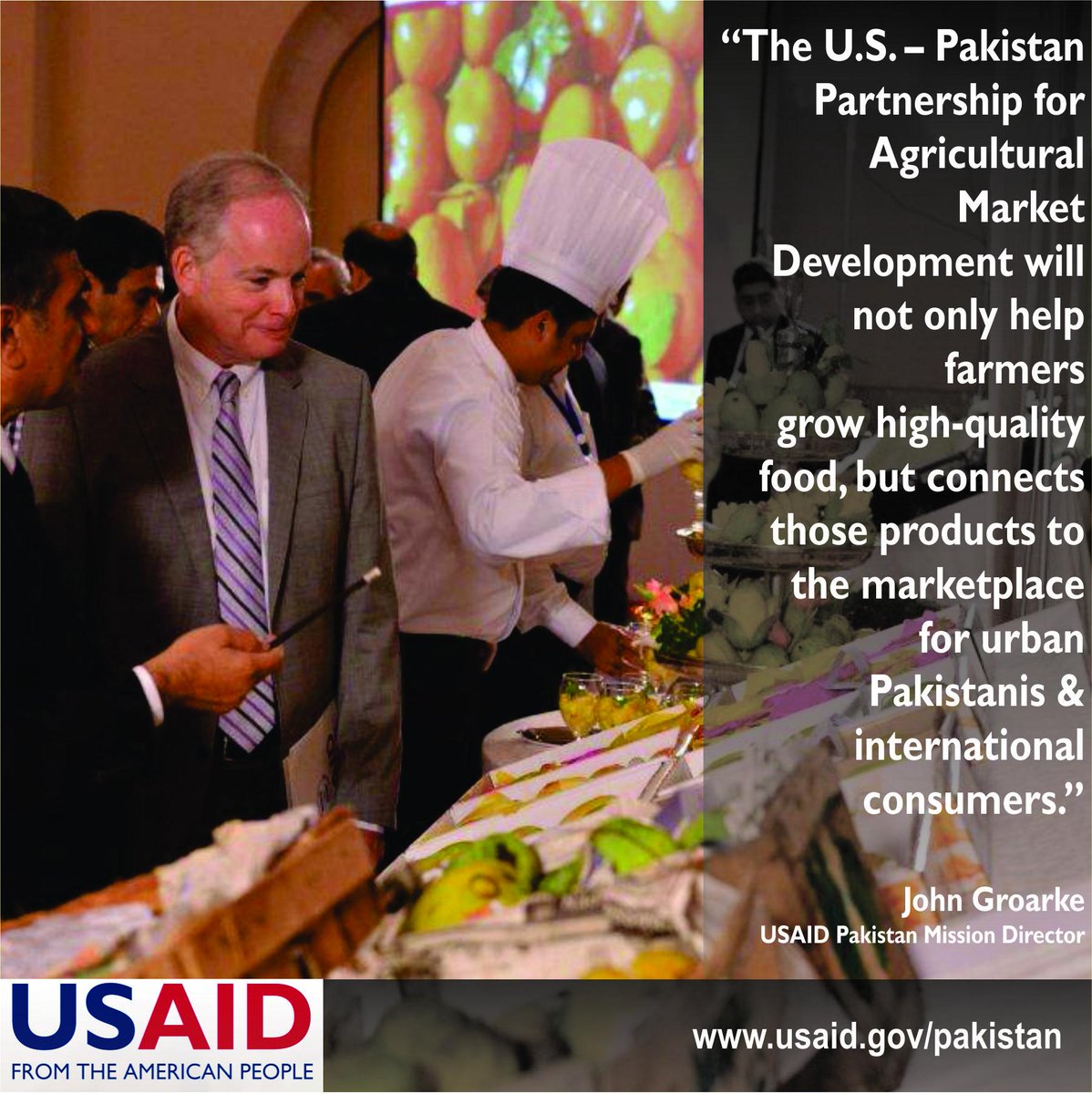 New Mission Director #USAID launched US–Pakistan Partnership for Agricultural Market Development #AgriculturalMarkets