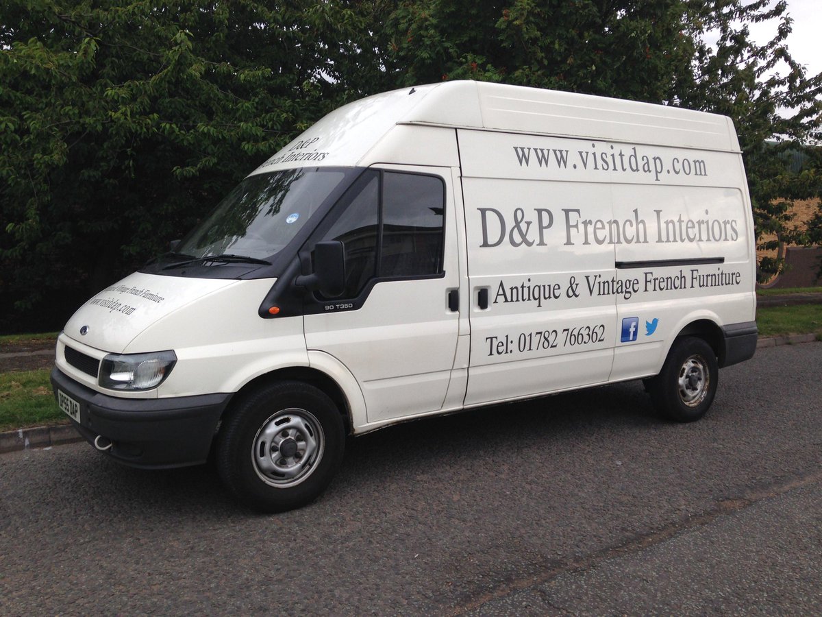Official_DAP's tweet photo. If you see the D &amp; P van out and about then give us a wave. #frenchfurniture #farrowandball #antique #vintage http://t.co/bVyGNFv42E