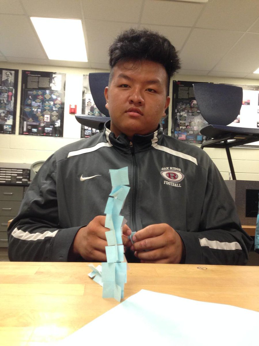 OakRidgeSwims's tweet photo. Tower contest- this one wins the artistic category! #physicsisphun http://t.co/62UJ82C85k