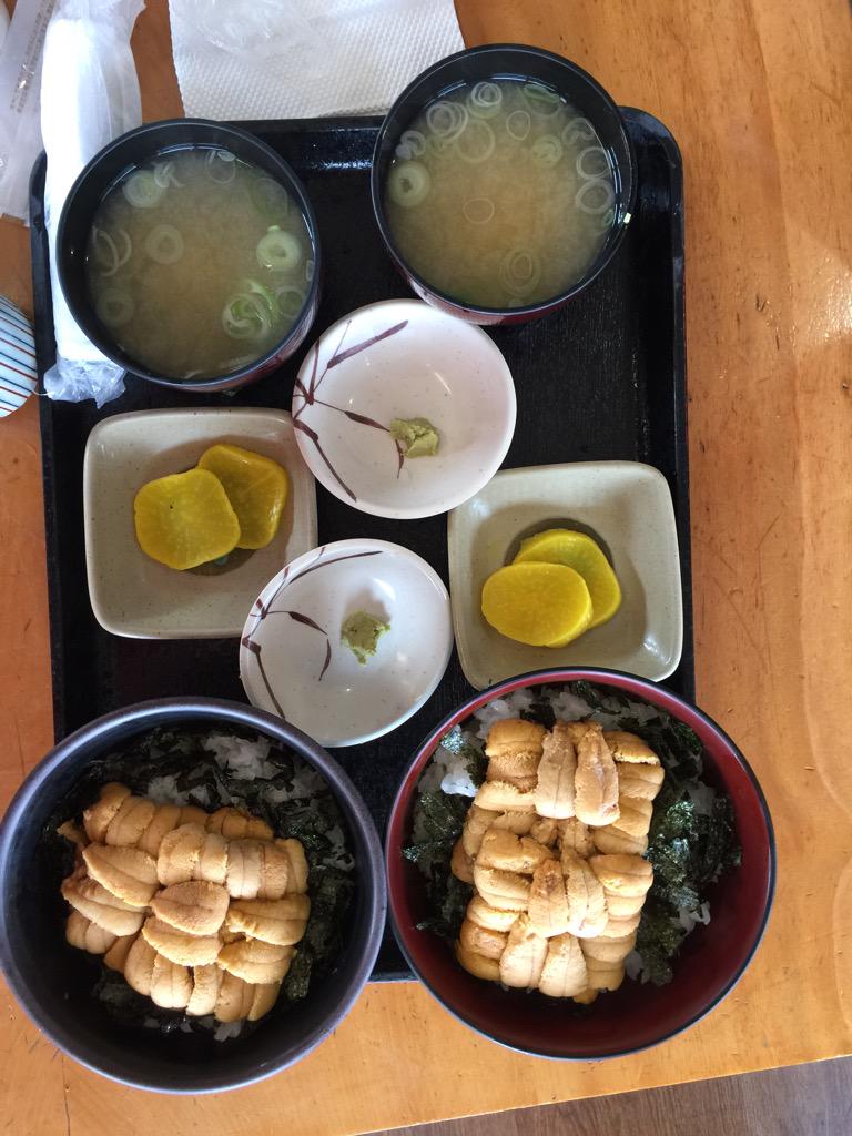 630fumi630's tweet photo. 北海道余市のウニ丼 http://t.co/b3KqQ2hdrT