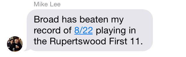 We were thinking it &amp; Dad's confirmed it via text.
Surprised <a href="/Channel9/">Channel9</a> commentary team hasn't mentioned it yet
#Ashes