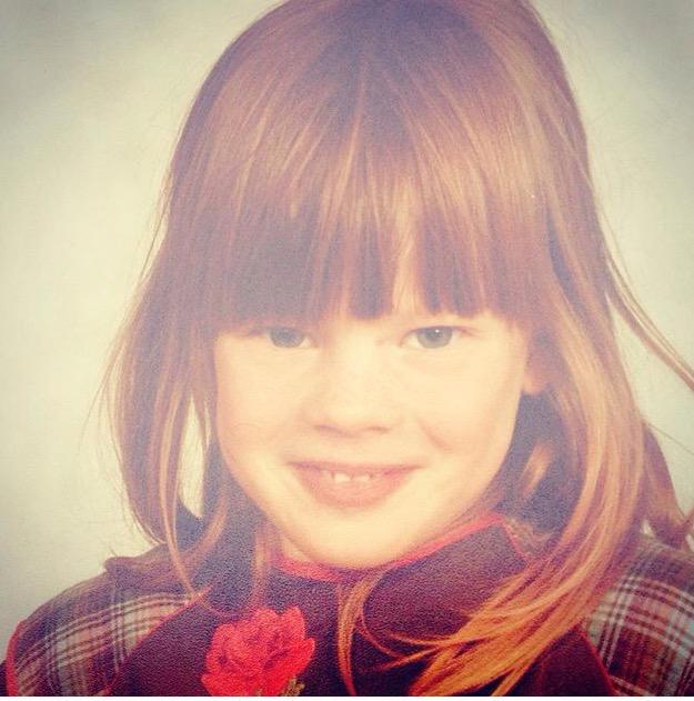 Little me when i was young and innocent still 😄 And as you can see i was already a freckled ginger 😆 #tbt #ginger