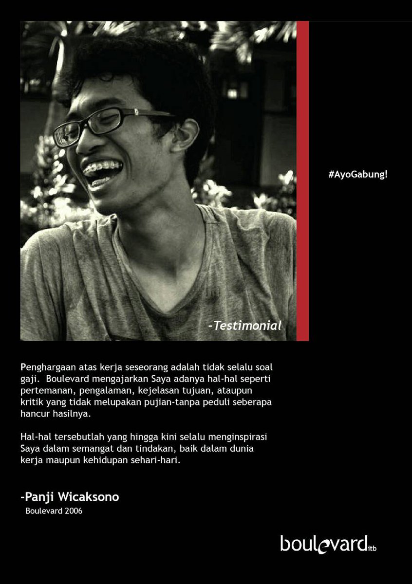 Boulevard ITB tweet media