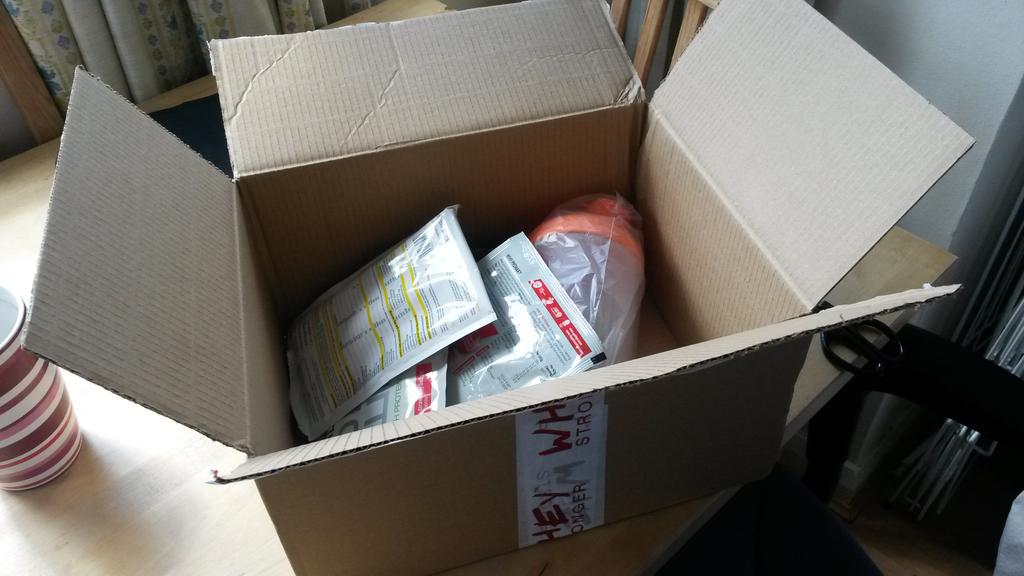 joscreams's tweet photo. Woop, just recieved my parcel from @proteincard - super fast! #unboxinggains http://t.co/GUh59pGkFX
