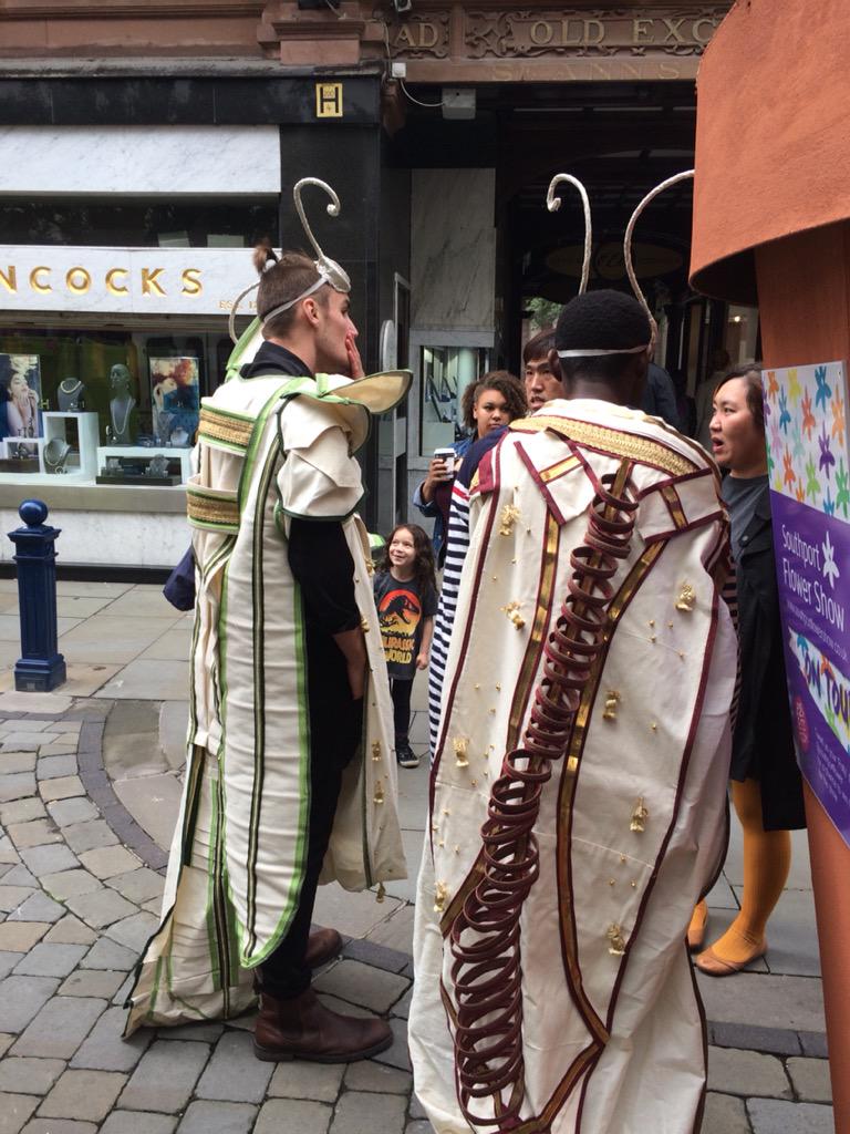 davemyring's tweet photo. We found some very odd creatures! #runwildchild @_wildrumpus @digthecitymcr http://t.co/AlCkozCc49
