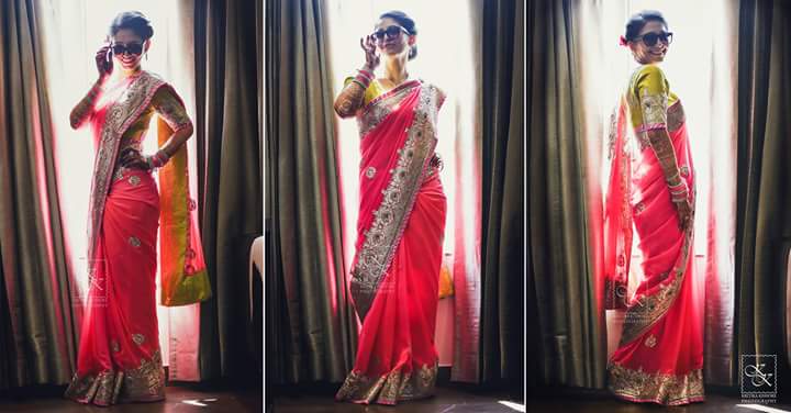 KKPhot's tweet photo. THE SWAG Bride ! #agraweddings #kkp #weddingphotography #candidweddingphotography #indianbride http://t.co/2isWp54TWf