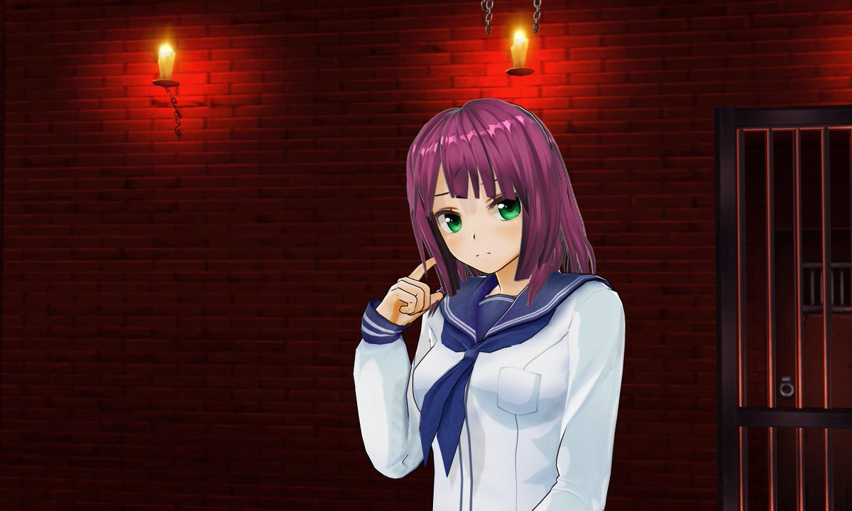 Bzc Angelbeats より ゆりっぺと天使 R 18注意 ゆりって Na Ga絵だと前髪ストレートで アニメデザインは割とぱっつんなのね Cm3d2 カスタムメイド3d2 Http T Co 7x7clnm2zx