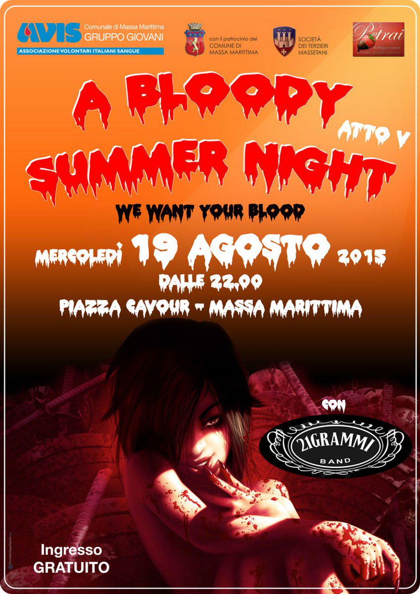 19/08/15 – A Bloody Summer Night V massadimaremma.it/190815-a-blood…