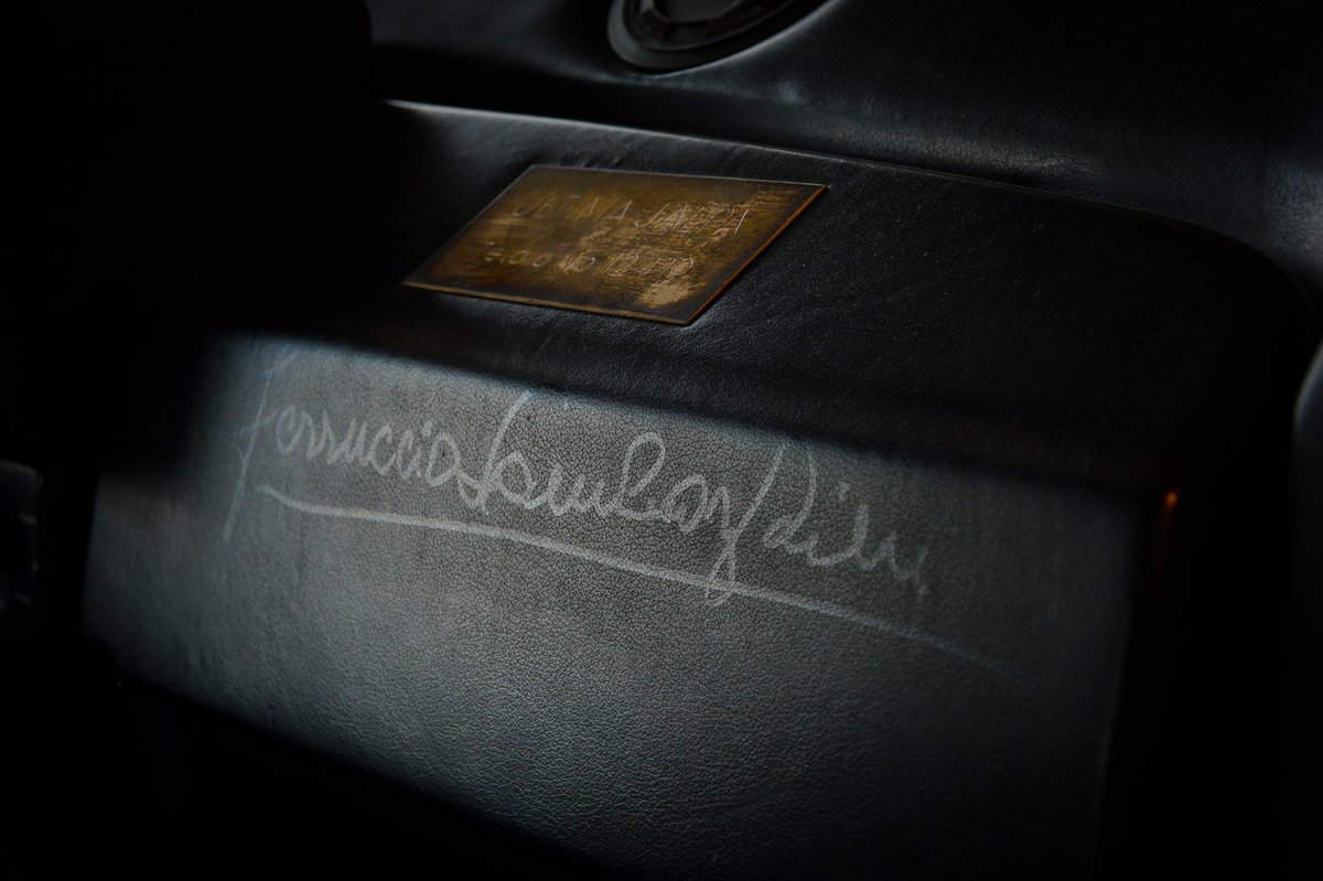 Lamborghini's tweet photo. THE legend: Ferruccio #Lamborghini #TBT #ThrowbackThursday http://t.co/T80Dbm9fek