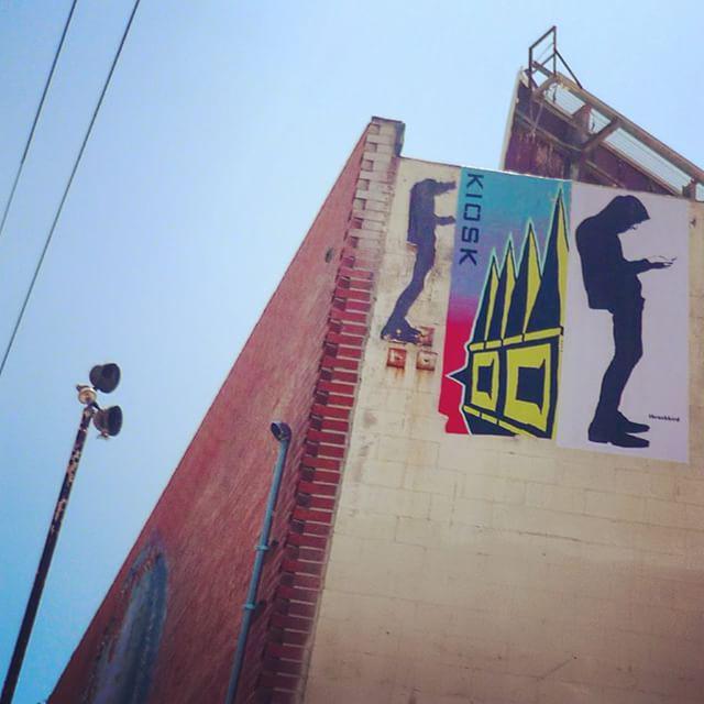 StArtEverywhere's tweet photo. #kioskart #thrashbird #kiosks #thrash #kiosk #lastreetart #streetartla #urbanartca #streetart #perspectivedesign #d… http://t.co/mFf95BS5hy