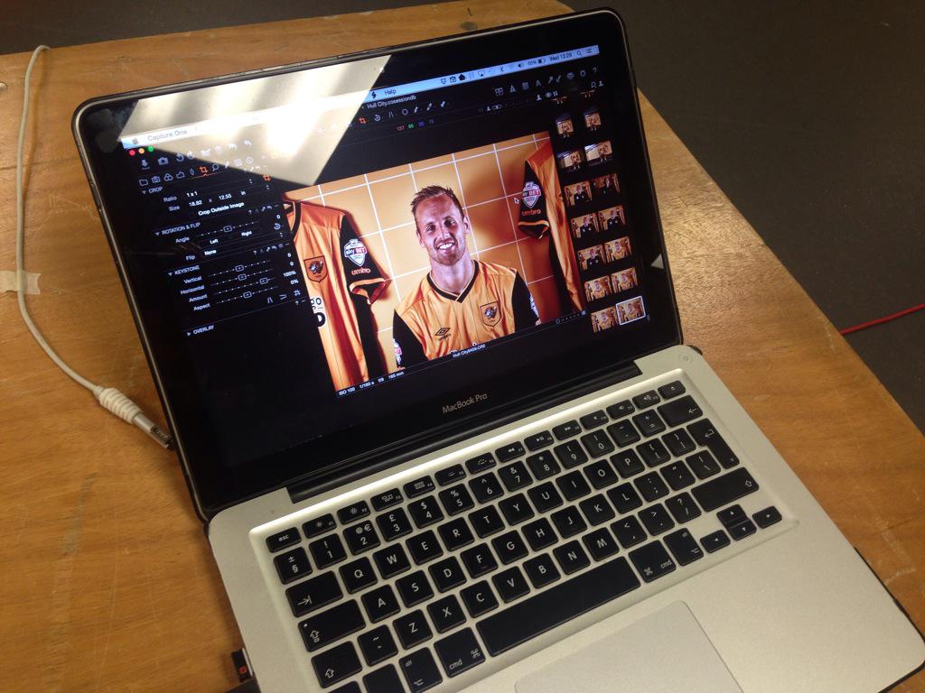HullCity's tweet photo. PHOTO: @DavidMeyler7 was all smiles for the camera yesterday! http://t.co/3O9nx0RGQF