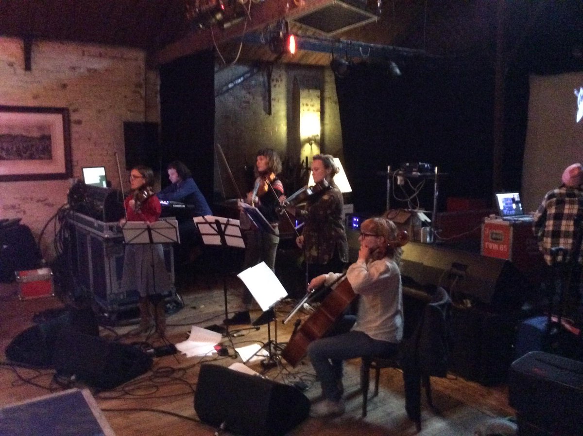 therealjohncale's tweet photo. @therealjohncale's Signal to Noise in rehearsal w/ @LaurelHalo @deantoniparks #dustinboyer + Fab Horns &amp; Lush Strings http://t.co/fYYiJXKrlL