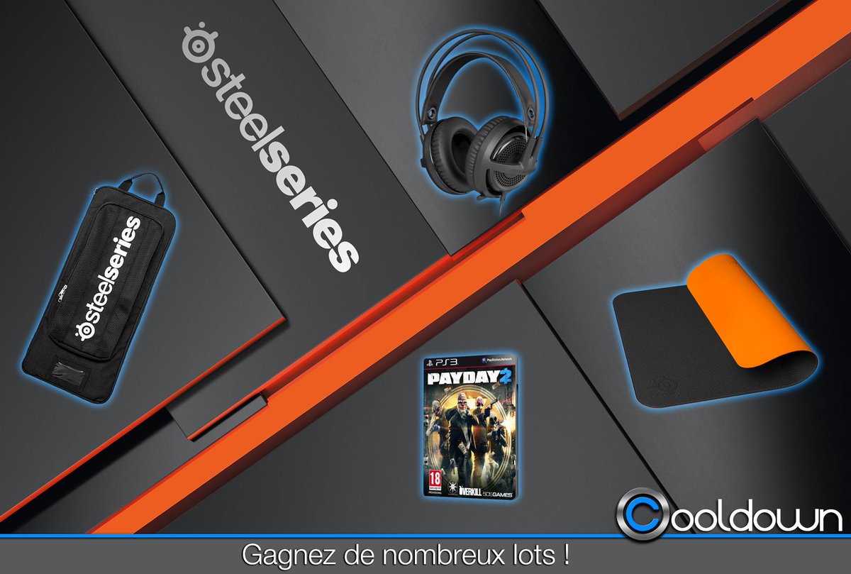 Cooldownfr's tweet image. N'oubliez pas notre concours pour l'ouverture du site! 200€ de lots @SteelSeriesFR cooldown.fr/news/concours-…  #concours