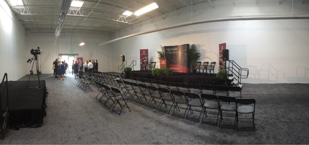 Just 1 hr away and the stage is set! <a href="/UofSC/">University of South Carolina</a> <a href="/Boeing/">The Boeing Company</a> #Aerospace