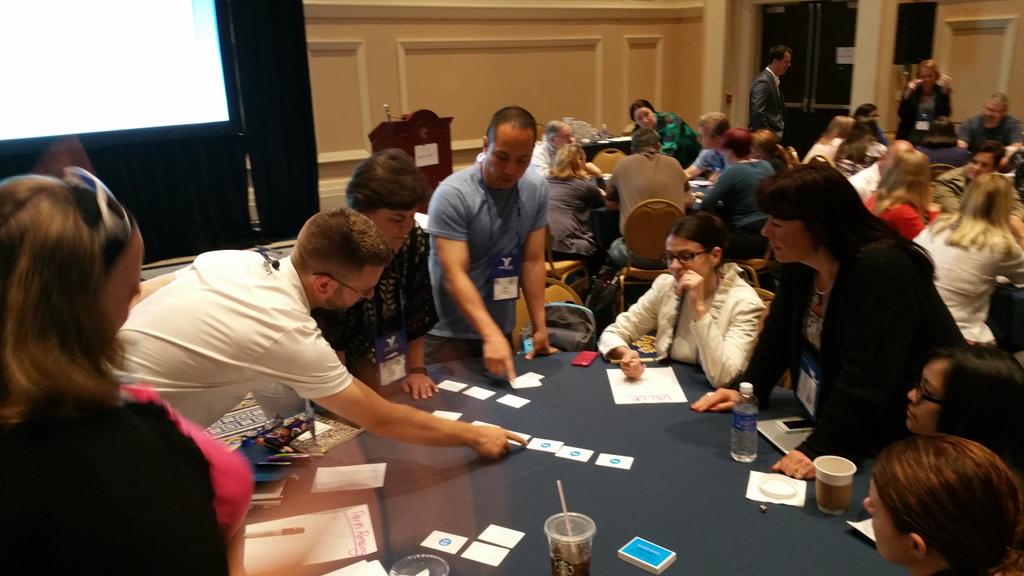 Enjoying the #ProductOwner game at #Agile2015