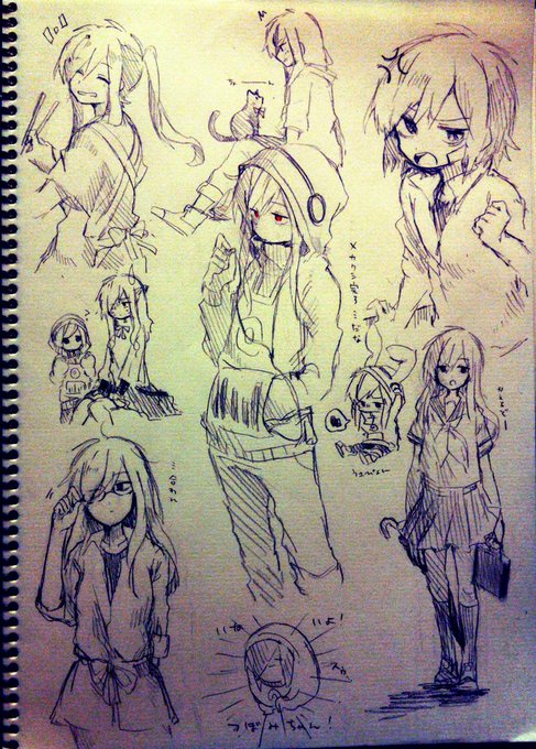 #リプきたキャラでノート1ページうめる
遅れてごめんなさい!
キドさん!リプライありがとうございましたっ!! 