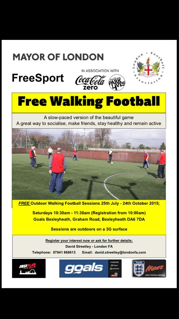Streets_72's tweet photo. I'm looking for local coaches/referees to support this session - a paid role! @LondonFA @Goals_Bex @Junior_Reds_FC http://t.co/M5rVttOGCp