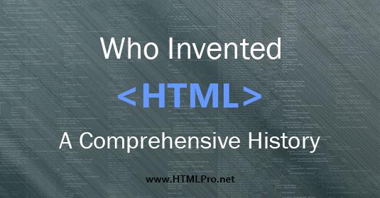 htmlpros's tweet image. A Complete History about HTML Invention
blog.htmlpro.net/the-origin-of-…
#HistoryofHTML
#HTMLInvention
#TimBerners