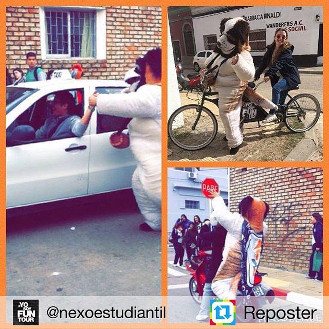 funtourviajes's tweet photo. Repost from @nexoestudiantil by #Reposter @307apps
Como hizo para llegar el #FunBernardo a #Canelones y #SantaLuci… http://t.co/JhxDCchrat