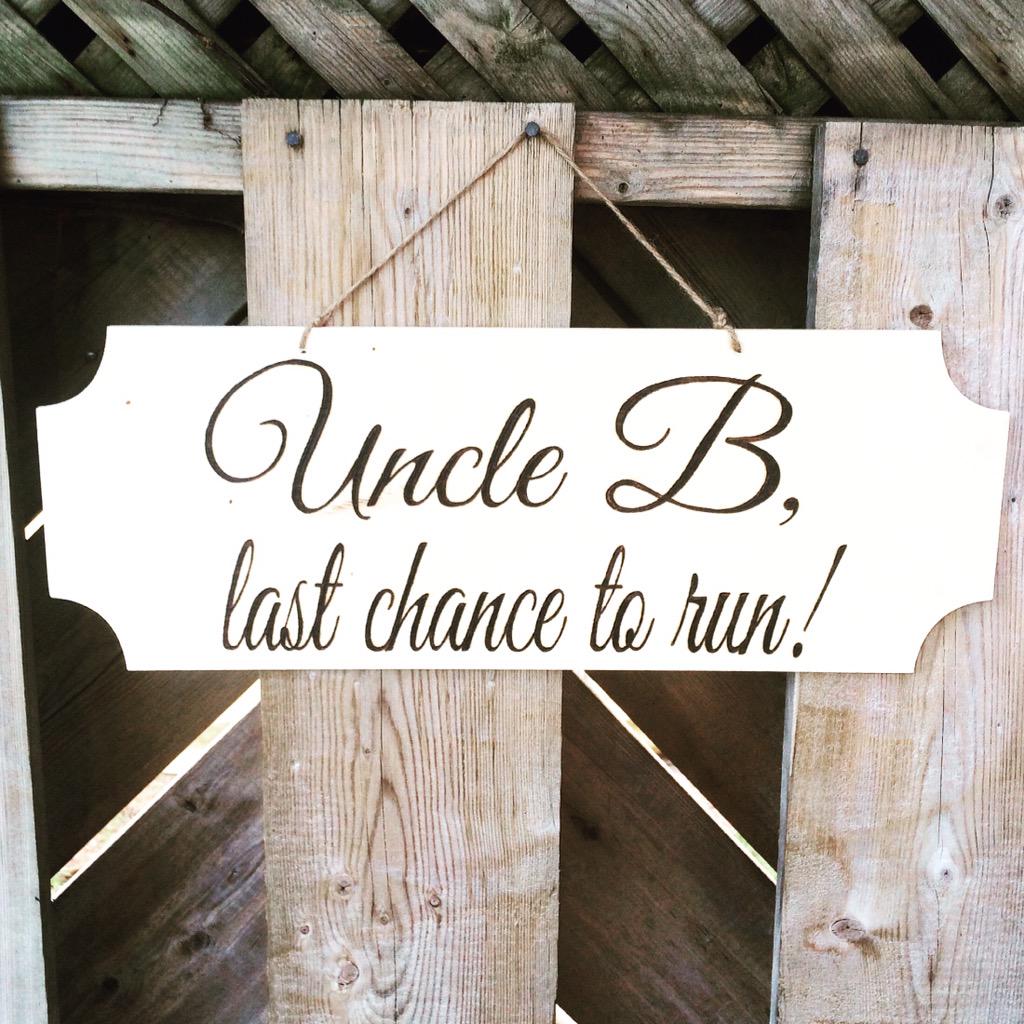 Custom #ringbearer #rusticwedding sign