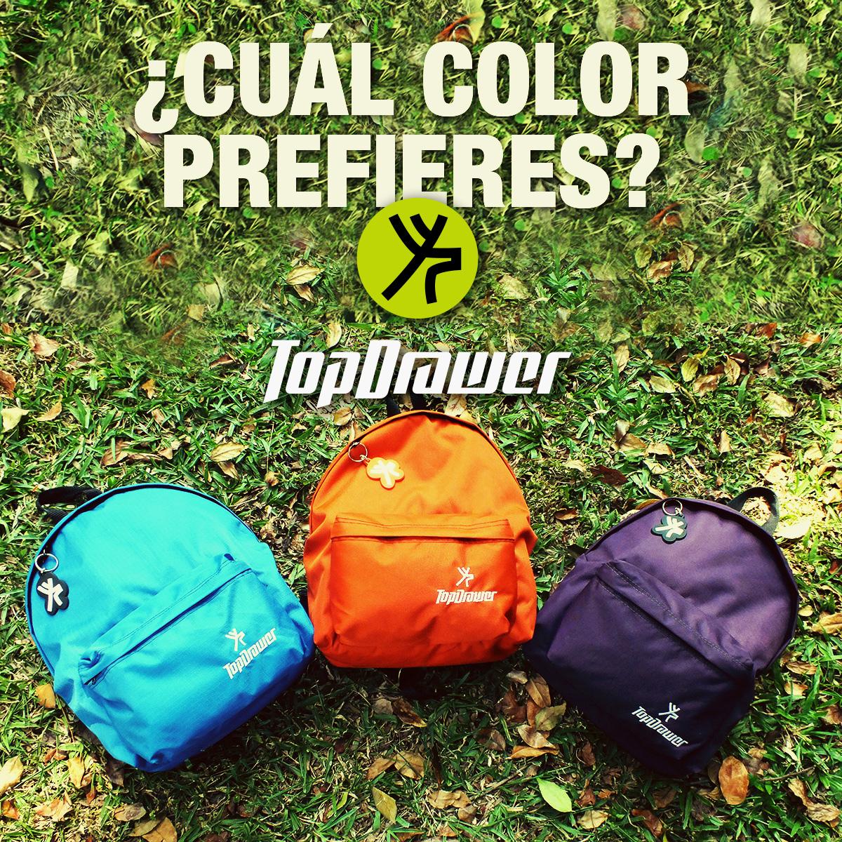 TopDrawerCom's tweet image. Una difícil elección. Disfruta de "Kangto " uno de los modelos clásicos de TopDrawer. #Morral #FreePVC #lartino