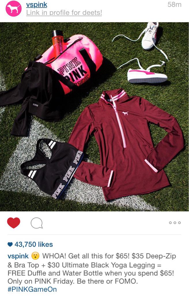 GMUPINK's tweet photo. Woah! Have you heard?! See you tonight at PINK Friday (in select stores) and all day tomorrow!! #PINKreps #GMUPINK http://t.co/r3EdjNTINT