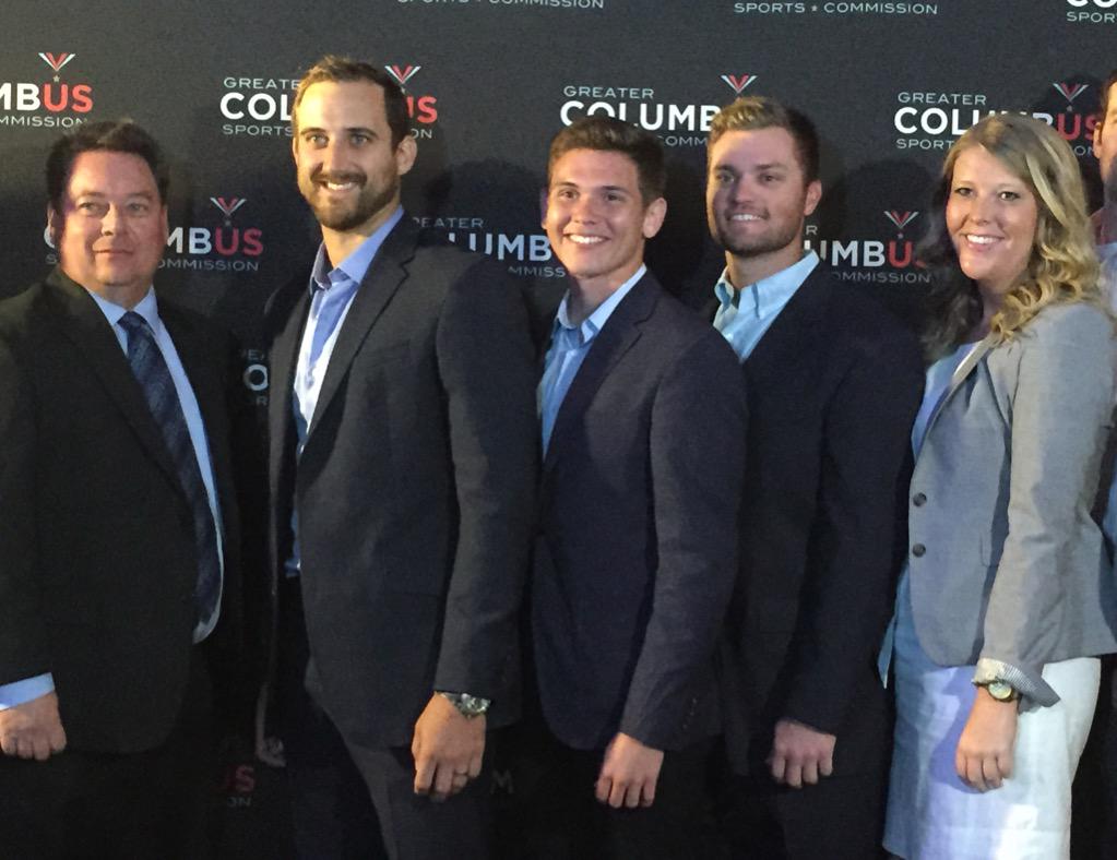 ColumbusCrew's tweet photo. That's a wrap for the @Columbus_Sports #MSR2015. Great stuff, @wil_trapp. #CrewSC http://t.co/DxmAI5cd9L