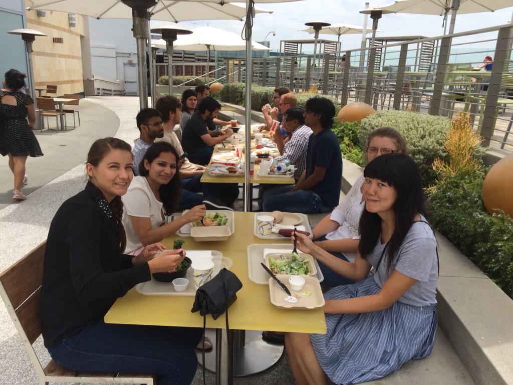 thursdaylunch's tweet photo. Lunch with @GumGum @getfleck @kuapay_mobile - 15 people at Santa Monica Place food court http://t.co/GslihPBMYk