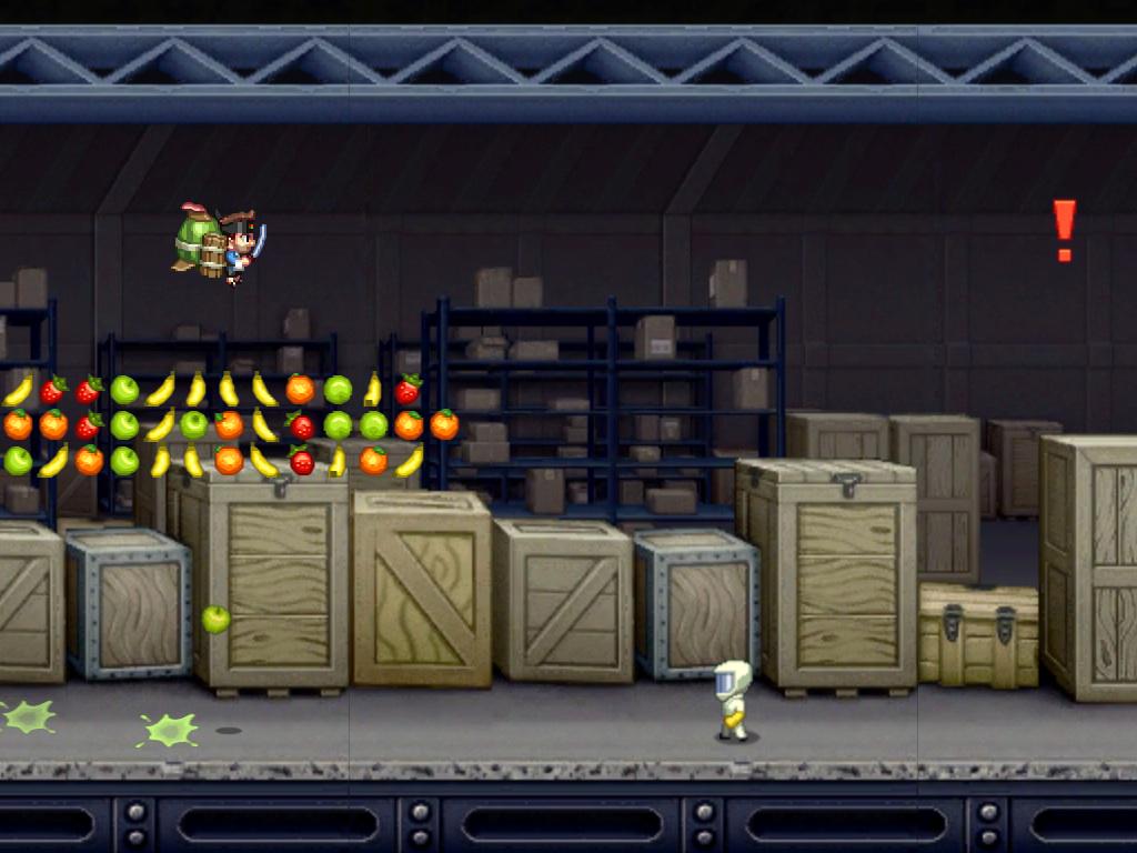 BigMamaCV's tweet photo. #JetpackJoyride is celebrating 5 years of #FruitNinja with the #CutAndRun mode! Try to beat that! http://t.co/nEqC3UOkXX