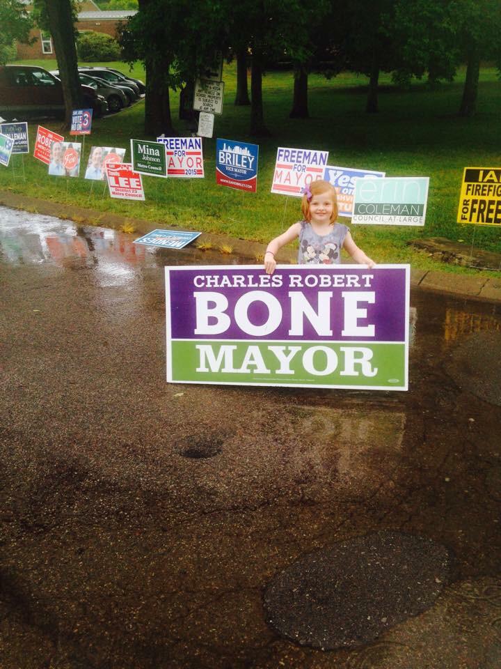 charlesrbone's tweet photo. And our secret weapon in West Meade #Bone4Mayor #Citywide http://t.co/DDNaxFeTVV