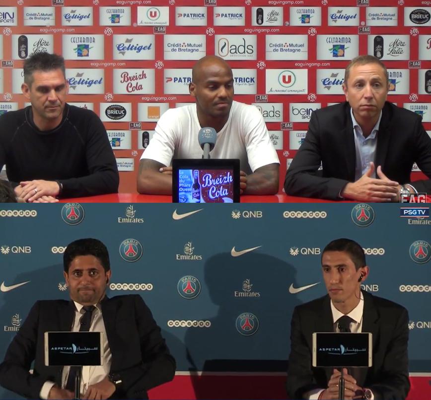 bastienpyz's tweet photo. Le PSG a encore du boulot avant d'atteindre le niveau de classe d'@EAG_Officiel. #Patrick #Celtigel #BreizhCola http://t.co/UWDuhGz6Ih