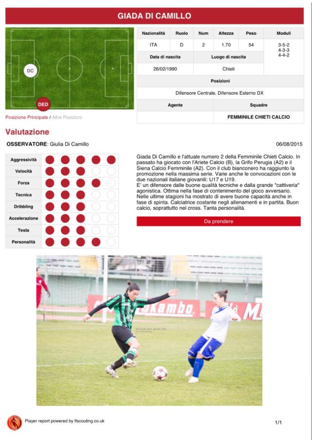 LFScouting's tweet photo. #SCOUTPINK e seconda protagonista! Da chi parte la nostra @GiuliaDiCamillo? Da lei. Sua sorella @GiadaCamilla! http://t.co/VHNPb1DXaV