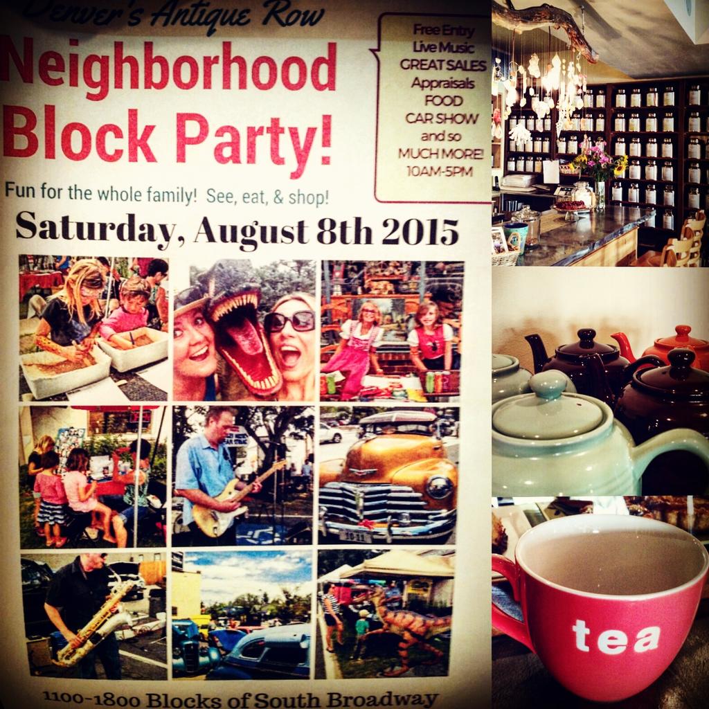 CapitalTeaCO's tweet image. Saturday plans? Join us down #SouthBroadway for #fun #music #food and more! #Denver #tea #icetea #shopping #weekend