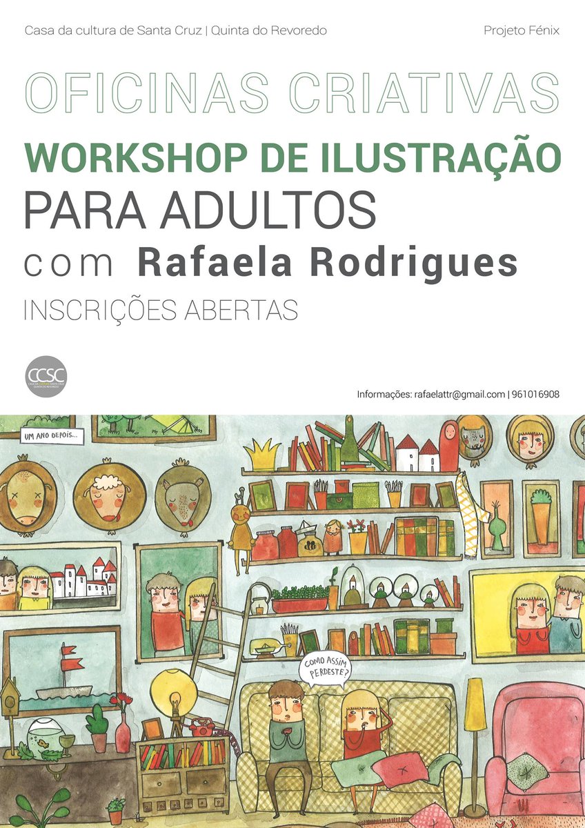 casadaculturasc's tweet image. #ProjetoFénix | Workshop de Ilustração | Inscrições Abertas: rafaelattr@gmail.com | 961016908 goo.gl/iEwaUO