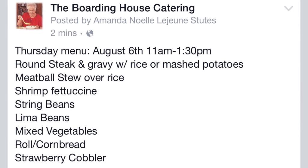 boardinghouse_'s tweet image. Plate Lunches today!