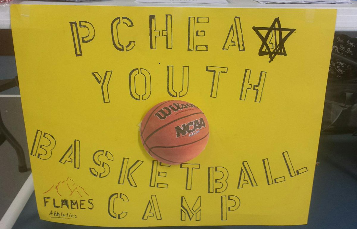 FLAMESBBALLCAMP's tweet photo. PCCHEA  Back to School Youth Basketball Camp.
August 5-7, 2015 http://t.co/IuOvNikibH