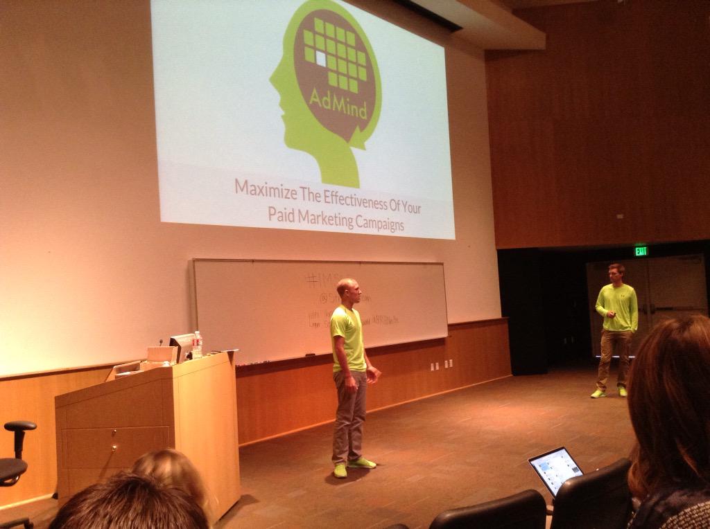 utahbizdev's tweet photo. #LMSLC learning about Deep Mind Learning algorithms... Ok, really it's #AdMind presenting about content marketing. http://t.co/XZItydKfGu